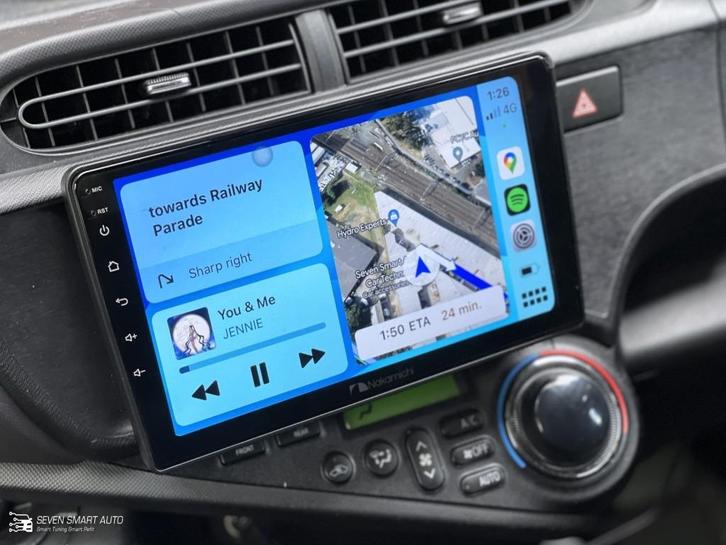 Toyota Prius – 2009 t/m 2016 – Draadloos CarPlay – 2GB/32GB, Auto diversen, Autoradio's, Nieuw, Ophalen of Verzenden