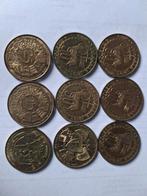 Penningen Vilvoorde & West-Vlaanderen 1980, Postzegels en Munten, Penningen en Medailles, Ophalen of Verzenden, Overige materialen