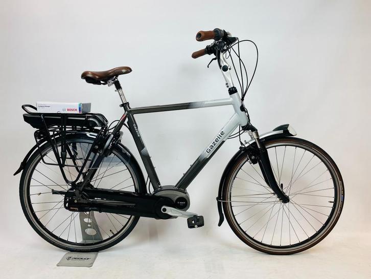GAZELLE Orange Ebike herenfiets XL-61cm 11AH/400WH (7669 km), Fietsen en Brommers, Fietsen | Heren | Herenfietsen, Zo goed als nieuw