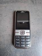 Zwart/Zilveren "Nokia" mobiele telefoon. Model:C5-00., Telecommunicatie, Mobiele telefoons | Nokia, Gebruikt, Zwart, Fysiek toetsenbord