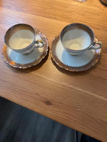 Mitterteich Bavaria kop en schotel set (2x) beschikbaar voor biedingen