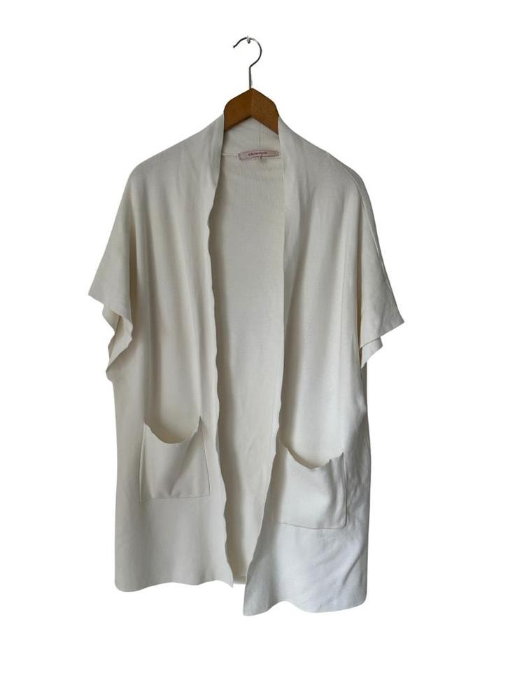 La Fee Maraboutee vest S, Kleding | Dames, Truien en Vesten, Zo goed als nieuw, Maat 38/40 (M), Wit, Ophalen of Verzenden