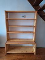 Design wandmeubel / boekenkast en bankje bank ASKO EXPORT, 25 tot 50 cm, Minder dan 150 cm, Grenenhout, 150 tot 200 cm