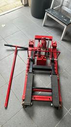 Krik voor motor, Auto diversen, Krikken, Ophalen, Zo goed als nieuw, Hydraulisch, Garagekrik