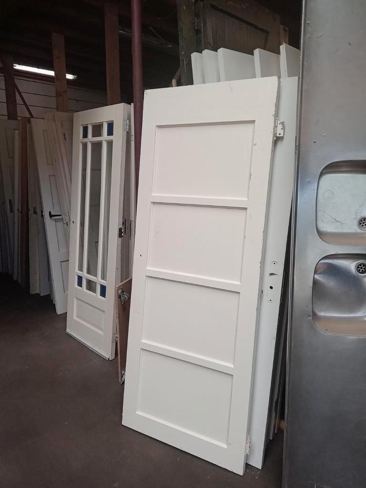 Diverse gebruikte binnendeuren / kozijnen circulair, Doe-het-zelf en Verbouw, Hang- en Sluitwerk, Gebruikt, Klink of Kruk, Overige materialen