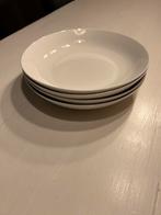 Witte Diepe Borden - Vienna, Huis en Inrichting, Keuken | Servies, Ophalen of Verzenden, Zo goed als nieuw, Bord(en), Effen