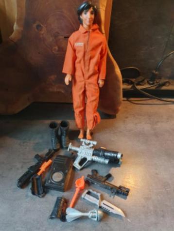 Hasbro..originele vintage Action Man GI Joe doll met accesso beschikbaar voor biedingen