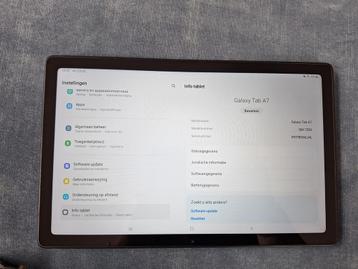 Galaxy Tab A7 in hele goede staat, inclusief hoes beschikbaar voor biedingen
