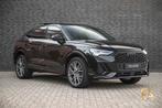 Audi Q3 Sportback 45 TFSI e S Line Panodak|Sonos|MatrixLED|2, Auto's, Gebruikt, Leder en Stof, Zwart, Hybride Elektrisch/Benzine
