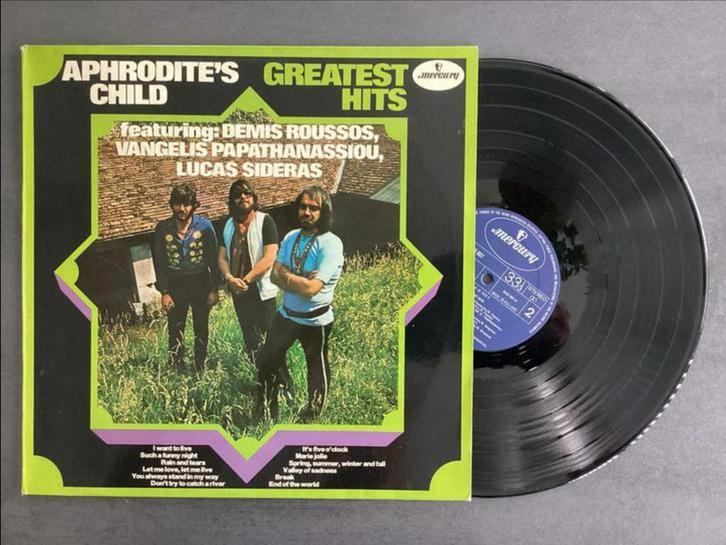 Aphrodite's Child - Greatest Hits LP, Cd's en Dvd's, Vinyl | Rock, 12 inch, Ophalen of Verzenden