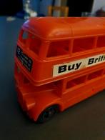 Vintage Double Decker Bus Buy British toys zeldzaam object, Ophalen of Verzenden