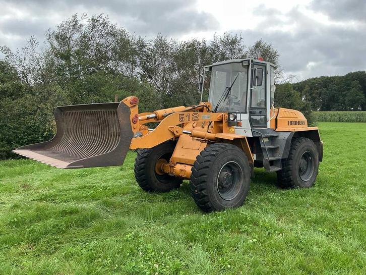 1993 Liebherr L512 Shovel, Zakelijke goederen, Machines en Bouw | Kranen en Graafmachines, Wiellader of Shovel