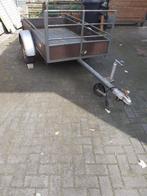 Enkelassige Aanhangwagen, Ophalen, Gebruikt