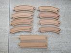 Ikea Set 10-delig houten treinbaan uitbreiding rails hout, Kinderen en Baby's, Speelgoed | Houten speelgoed, Ophalen of Verzenden