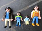 Playmobil gezin (3) set 4 poppetjes : vrouw + man + 2x kind, Kinderen en Baby's, Speelgoed | Playmobil, Complete set, Ophalen of Verzenden