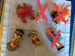 3 glas foute KERSTBALLEN,  krab, krokodil, Farao vanaf €2.-, Diversen, Kerst, Ophalen of Verzenden, Gebruikt