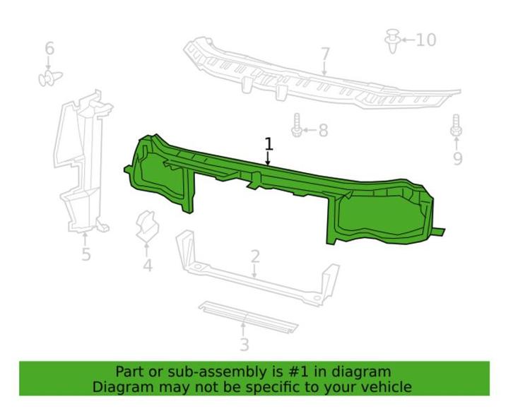 Chrysler 300 radiateurframe 2011-2023, Auto-onderdelen, Carrosserie en Plaatwerk, Amerikaanse onderdelen, Chrysler, Lancia, Nieuw