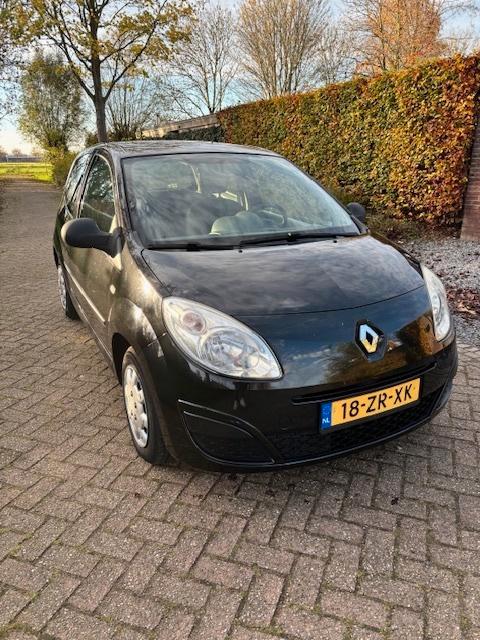 Renault Twingo 1.1 2008 Zwart, Auto's, Renault, Particulier, Twingo, ABS, Airbags, Airconditioning, Boordcomputer, Centrale vergrendeling