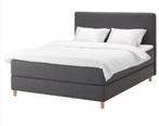 IKEA Dunvik Boxspring 140x200, Ophalen, Gebruikt, Tweepersoons, 140 cm