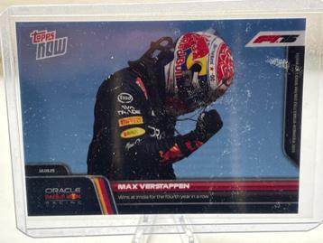 Max Verstappen Topps Now 2025 Wins Imola 4th time in a row beschikbaar voor biedingen