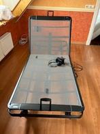 Auping elektrisch verstelbaar bed 90x210, Ophalen, 90 cm, Eenpersoons, Metaal