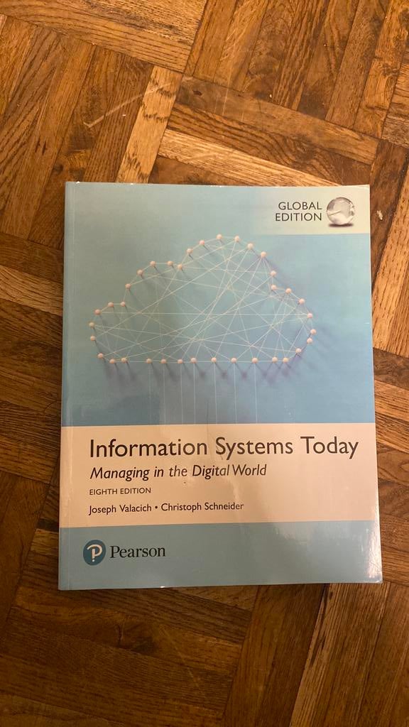 Information system today 8e editie, Ophalen of Verzenden, Zo goed als nieuw, Programmeertaal of Theorie