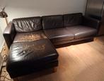 GRATIS leren bank!, Ophalen, Gebruikt, Hoekbank, Modern