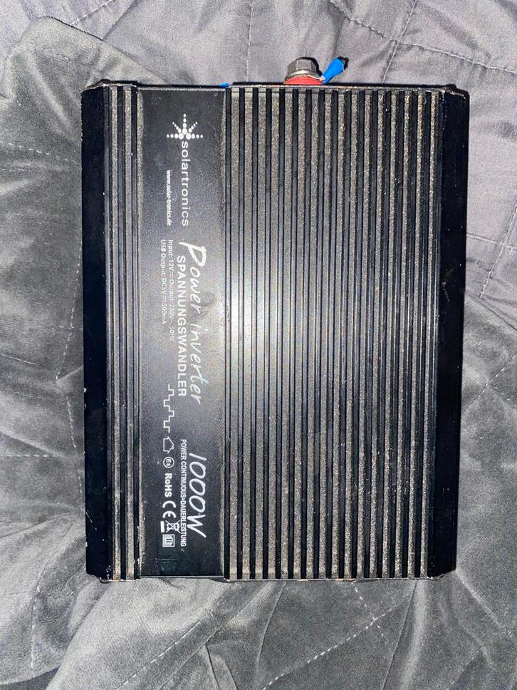 1000W Power Inverter 12V naar 230V, Auto diversen, Jumpstarters, Gebruikt, Ophalen