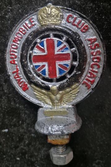 Antiek ROYAL AUTOMOBILE CLUB ASSOCIATION Hood emblem?  beschikbaar voor biedingen
