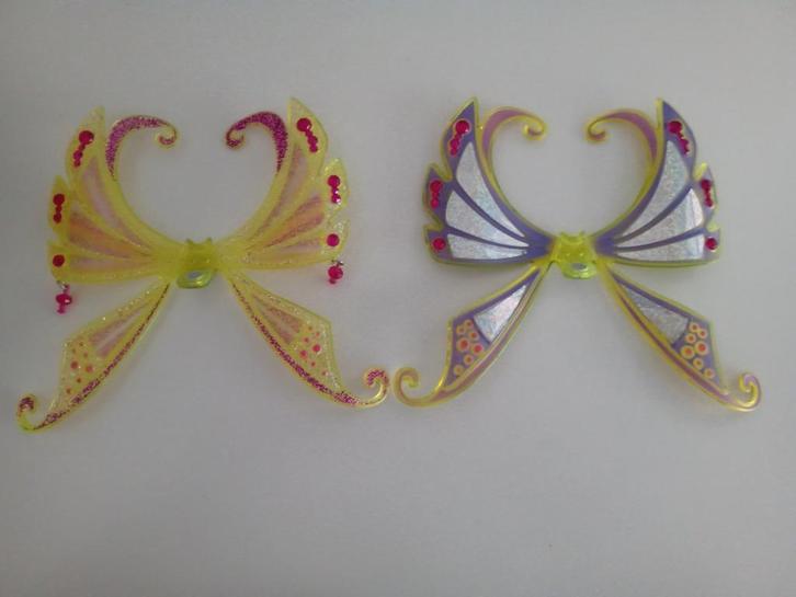 3 Paar Winx Club Glam Magic Vleugels, Verzamelen, Poppen, Gebruikt, Accessoires, Ophalen of Verzenden