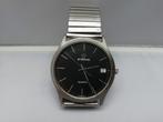 Vintage Eterna Quartz horloge uit de jaren '80, Staal, Gebruikt, Staal, Polshorloge