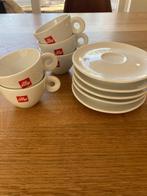 Illy kopjes, 5 koffiekopjes en 4 espresso, Ophalen, Zo goed als nieuw, Overige stijlen, Kop(pen) en/of Schotel(s)