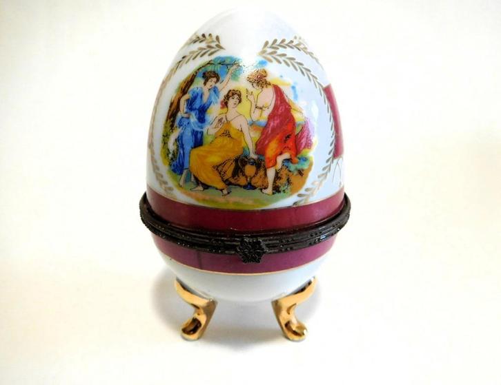 porseleinen juwelendoosje Zeren Ropal, Antiek en Kunst, Curiosa en Brocante, Ophalen of Verzenden