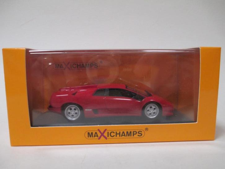 Lamborghini Diablo 1994 red Maxichamps 1/43, Hobby en Vrije tijd, Modelauto's | 1:43, Nieuw, Auto, Overige merken, Ophalen of Verzenden