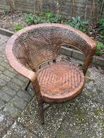 Bruine rotan stoel in een nog goede staat, Ophalen, Gebruikt, Bruin, Riet of Rotan