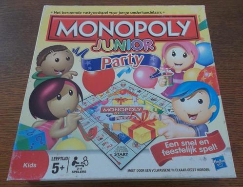 Monopoly Junior Party / Hasbro, Hobby en Vrije tijd, Gezelschapsspellen | Bordspellen, Gebruikt, Ophalen