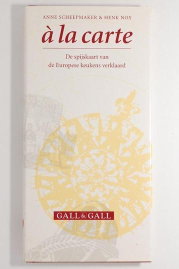 À la carte - De spijskaart van de Europese keukens verklaard beschikbaar voor biedingen