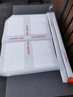 Wit sticker voor Abarth 1000TC of 1000TCR, Ophalen of Verzenden, Zo goed als nieuw