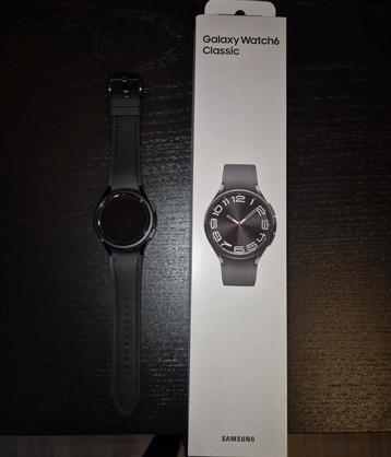 Samsung Galaxy Watch 6 Classic 43mm LTE/ zo goed als nieuw! beschikbaar voor biedingen