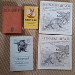 3x Reinaert de Vos & 2x Tijl Uilenspiegel Literatuur, Ophalen of Verzenden