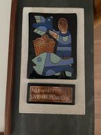 Sint- Oedenrode tegeltje, schilderijen Rooi   €10 ophalen, Antiek en Kunst, Ophalen