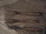 Mooie antieke 3 vorken. Alpaca legering, Antiek en Kunst, Antiek | Bestek, Ophalen of Verzenden