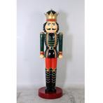 Nutcracker King 6.5ft. – Notenkraker beeld Hoogte 190 cm, Ophalen, HorecaBeelden, Nieuw, HorecaBeelden