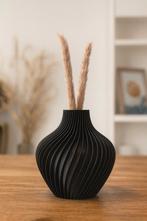 3D Geprinte Biologische PLA Vaas, Kunststof, Zwart, Nieuw, Ophalen of Verzenden
