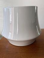 'Grote Witte Bloempot' Aardewerk/Geglazuurd als Nieuw, Rond, Nieuw, Ophalen of Verzenden, Aardewerk