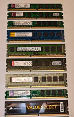Desktop RAM geheugens DDR2, DDR3, DDR4, Computers en Software, RAM geheugen, Ophalen of Verzenden, Zo goed als nieuw, DDR3, Desktop