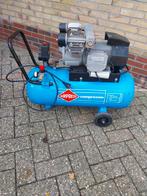 Airpress Compressor 50L - Nieuwe Pressostaat & Drukregelaar, Doe-het-zelf en Verbouw, Compressors, Ophalen, Gebruikt, 6 tot 10 bar