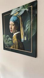Schilderij Canvas - Meisje met de Parel, Antiek en Kunst, Kunst | Schilderijen | Klassiek, Ophalen of Verzenden