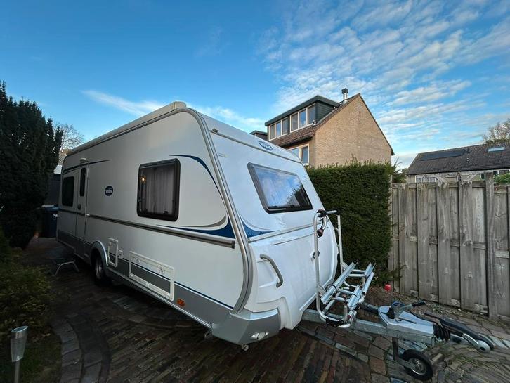 Wilk Sento W42 530 Enkele bedden, mover, airco Bovag 2025, Caravans en Kamperen, Caravans, Bedrijf, tot en met 4, 1250 - 1500 kg