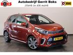 Kia Picanto 1.2 CVVT GT-line 5-Drs Automaat Navigatie Leder, Auto's, Kia, Gebruikt, Leder, Bedrijf, 19 km/l
